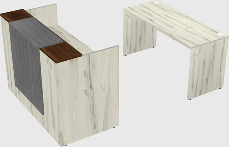Modular reception desk