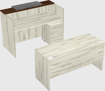 Modular reception desk