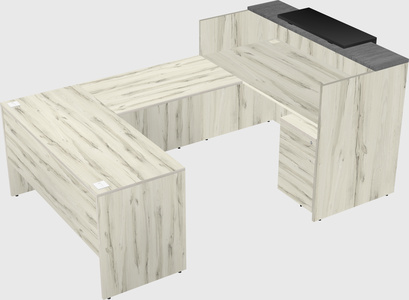 Modular reception desk