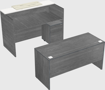 Modular reception desk
