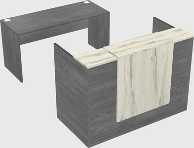 Modular reception desk