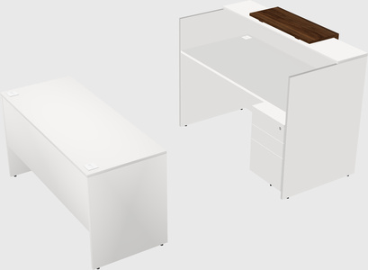 Modular reception desk