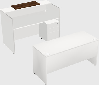 Modular reception desk