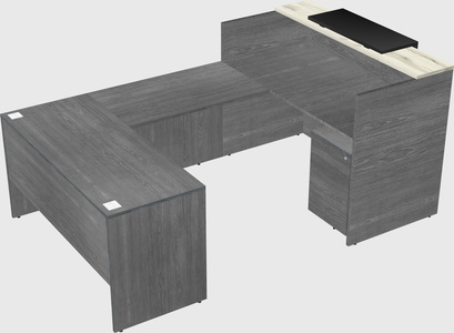 Modular reception desk