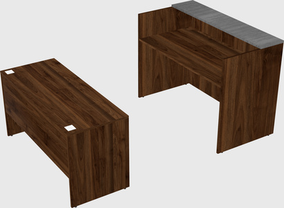 Modular reception desk