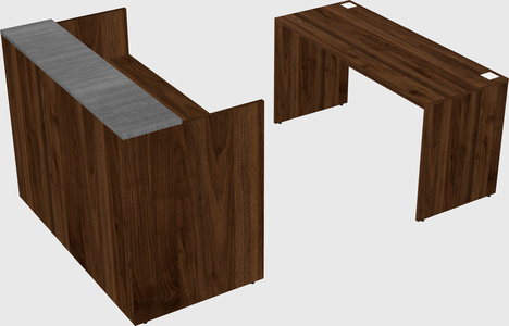 Modular reception desk