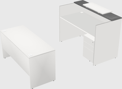 Modular reception desk