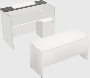 Modular reception desk