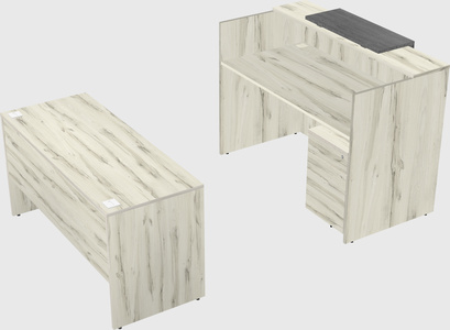 Modular reception desk