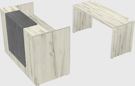 Modular reception desk