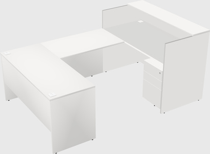 Modular reception desk