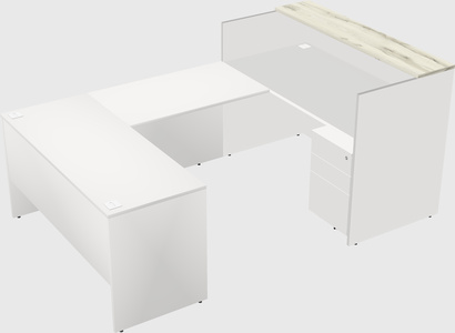 Modular reception desk