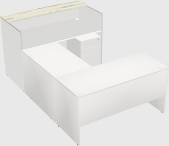 Modular reception desk