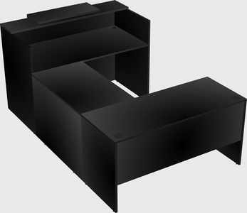 Modular reception desk