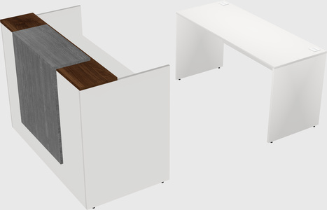Modular reception desk