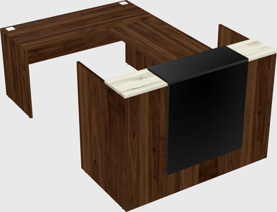 Modular reception desk