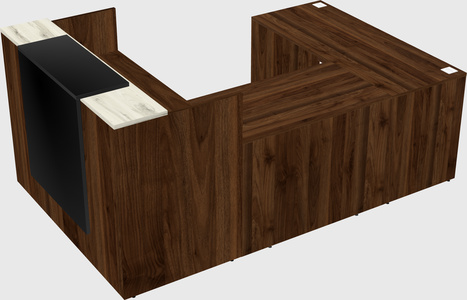 Modular reception desk
