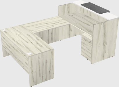 Modular reception desk
