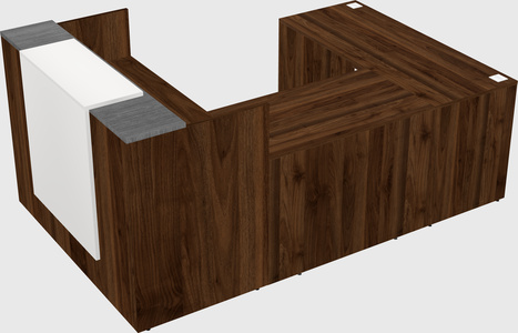 Modular reception desk