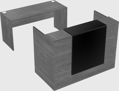 Modular reception desk
