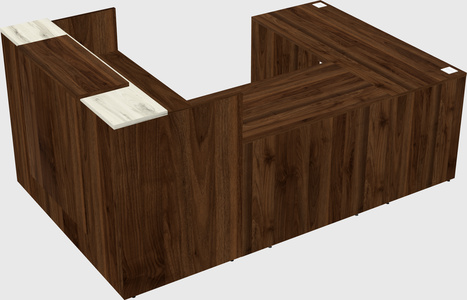 Modular reception desk