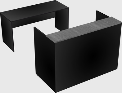 Modular reception desk