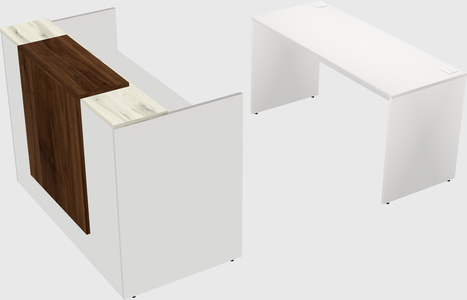 Modular reception desk