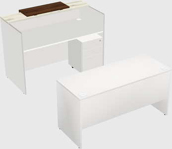 Modular reception desk