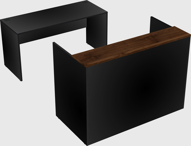 Modular reception desk