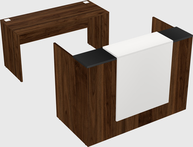 Modular reception desk