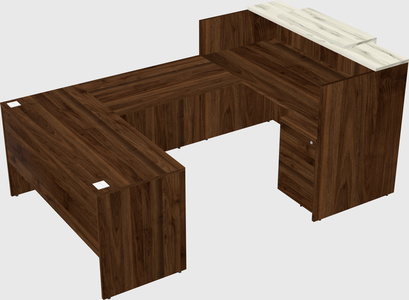 Modular reception desk