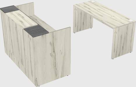 Modular reception desk