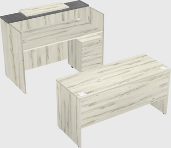 Modular reception desk