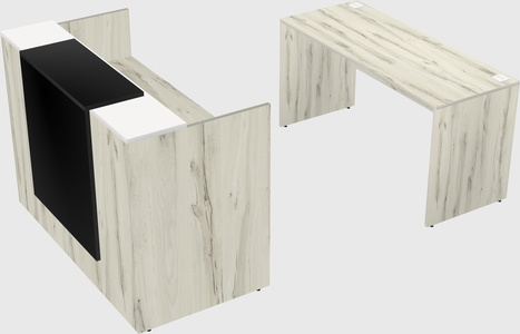 Modular reception desk