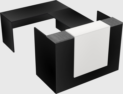 Modular reception desk