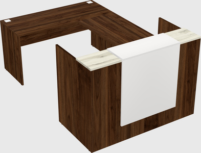 Modular reception desk