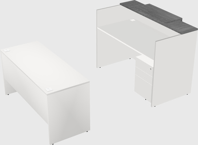 Modular reception desk