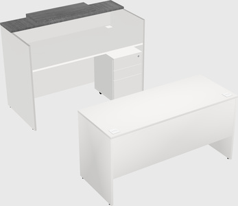 Modular reception desk