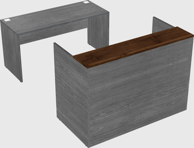 Modular reception desk