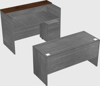 Modular reception desk