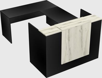 Modular reception desk
