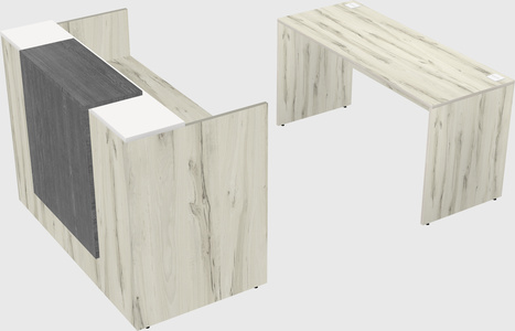 Modular reception desk