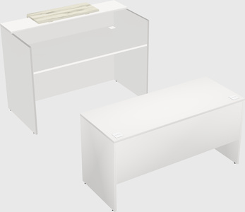 Modular reception desk