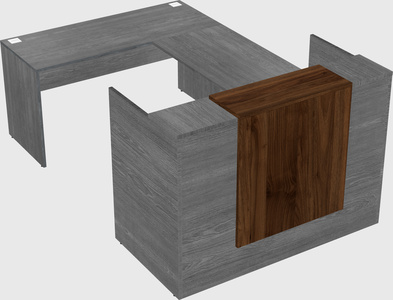 Modular reception desk