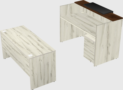 Modular reception desk