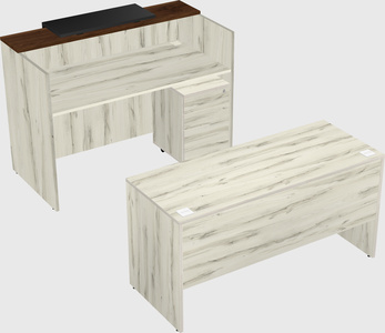 Modular reception desk