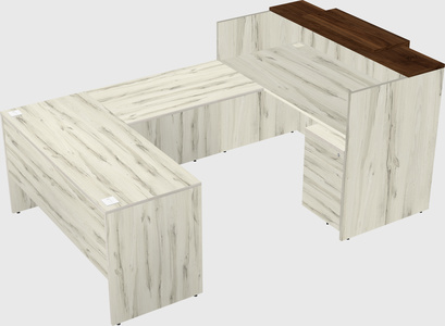 Modular reception desk