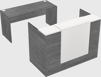 Modular reception desk