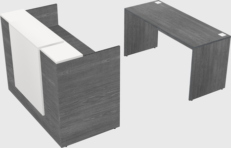 Modular reception desk