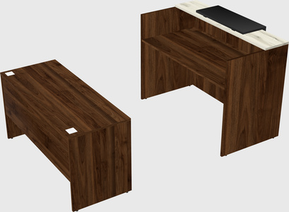 Modular reception desk